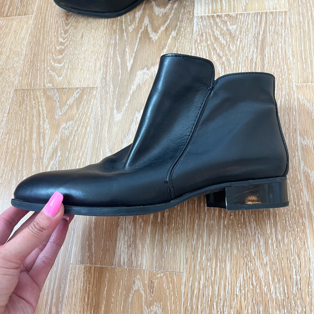 Nine West black booties size 10 women’s